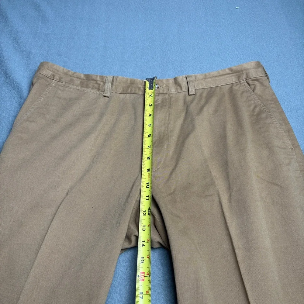 Polo Ralph Lauren Preston Pant Mens 40x30 Tan Khaki Chino Cotton Straight Leg